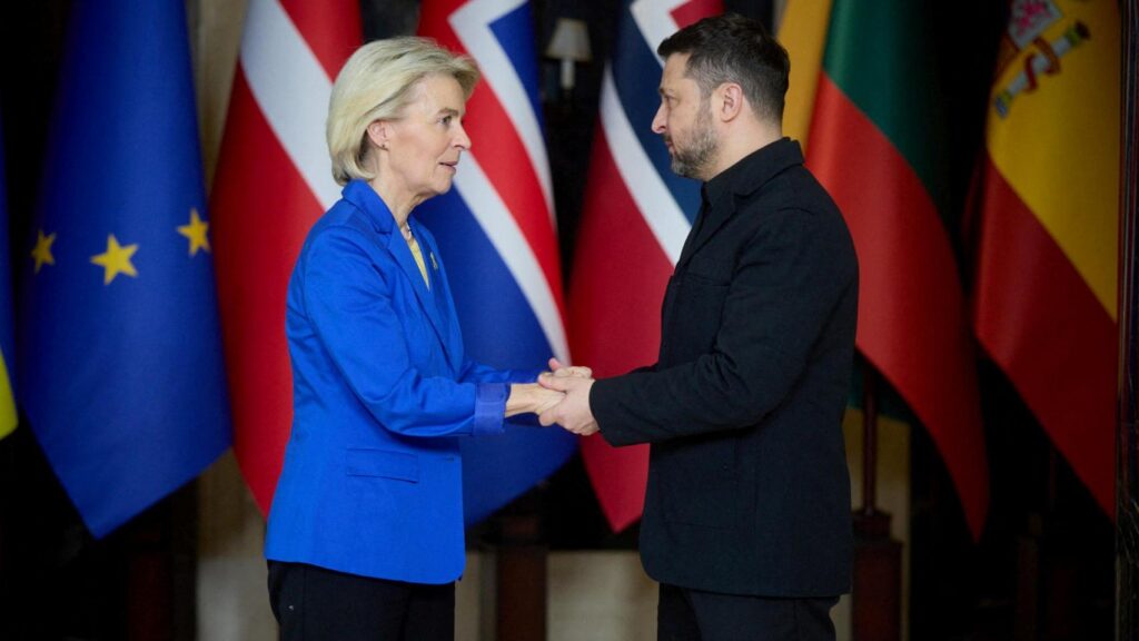 Von der Leyen urges Zelensky to repair the Druzhba pipeline in the face of Hungarian veto of the new package of sanctions against Russia
