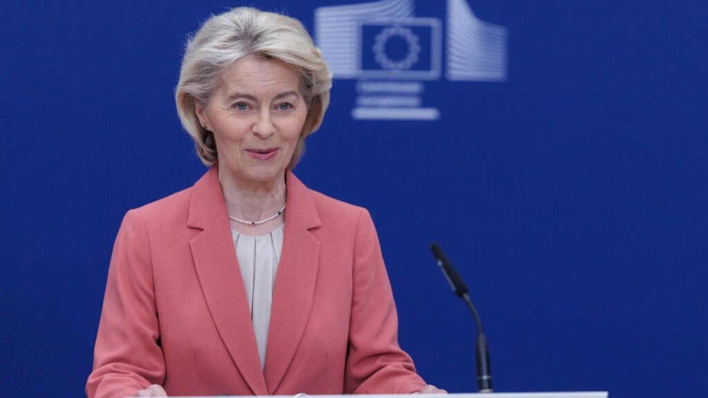 Ursula Von der Leyen urges “respect for international law” after the attack by the United States and Israel on Iran