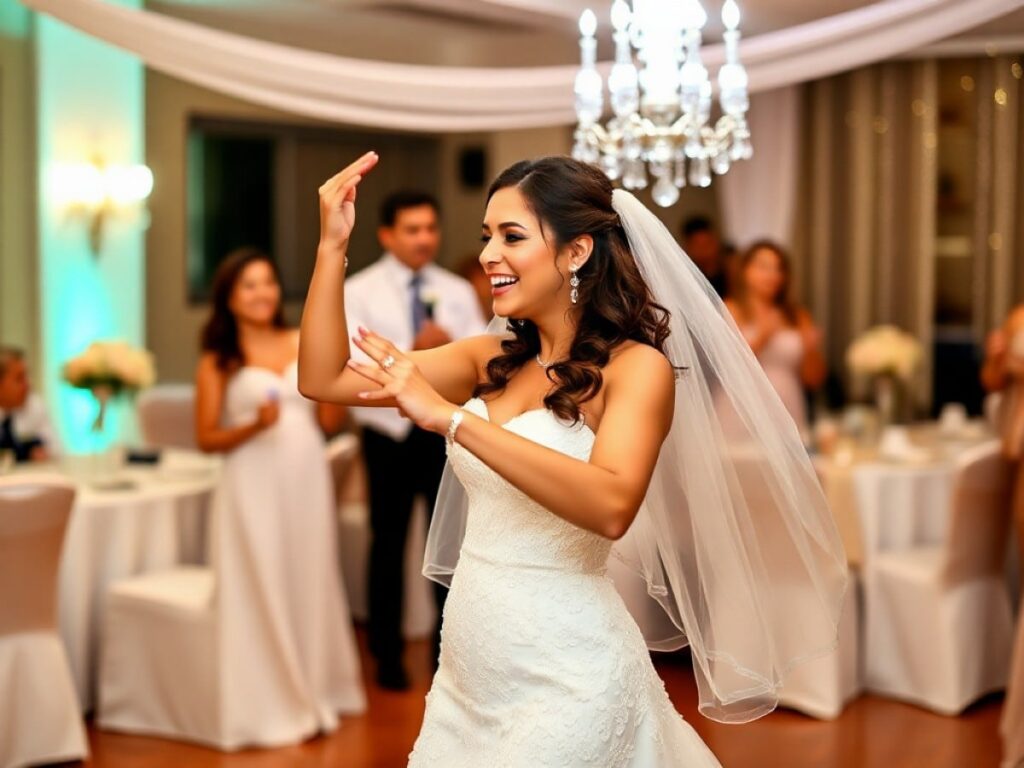 Bride with cystic fibrosis goes viral: she dances while undergoing treatment at her wedding (VIDEO)
