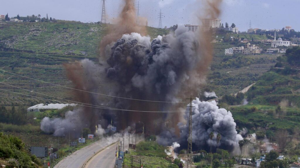 Israel isolates southern Lebanon by attacking its bridges on the Litani River, a forced prelude to a military operation on land