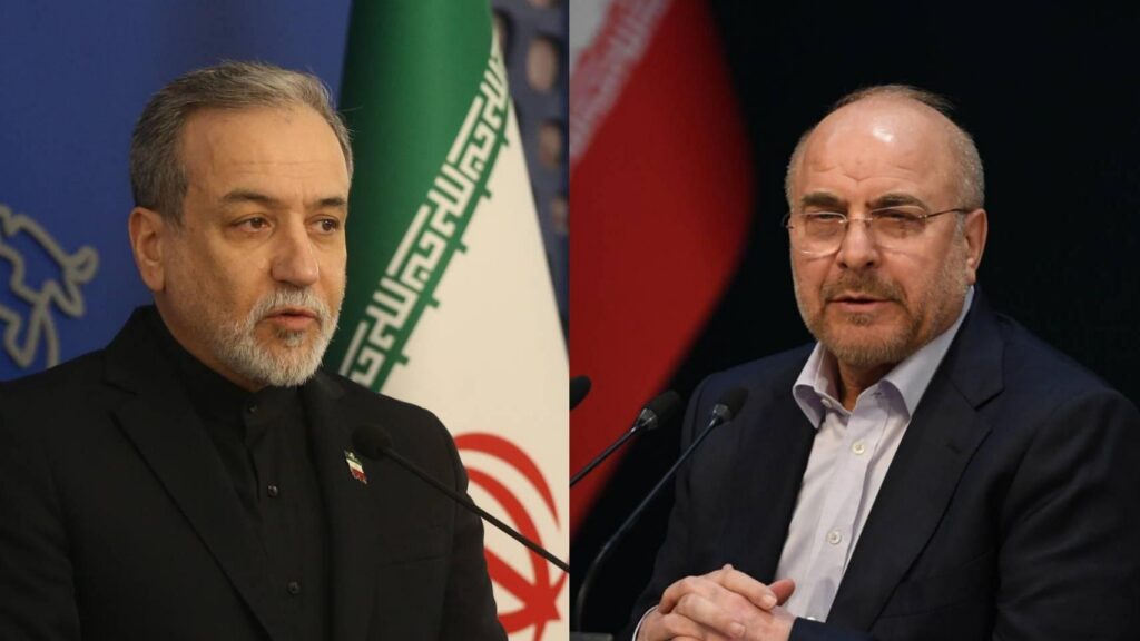 The US asked Israel not to kill either the Foreign Minister or the president of the Iranian Parliament in order to negotiate