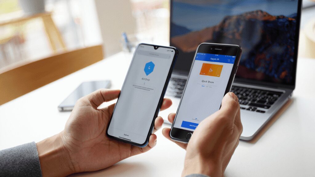 AirDrop on Android comes to the Oppo Find X9: share files directly with iPhone