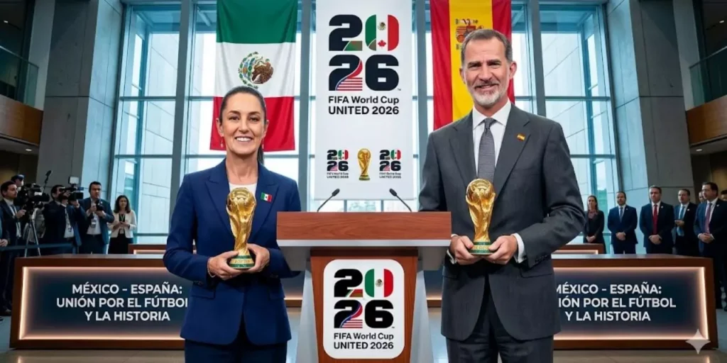 Historical reconciliation? Sheinbaum invites King Felipe VI to the 2026 World Cup after an unprecedented statement about the Conquest