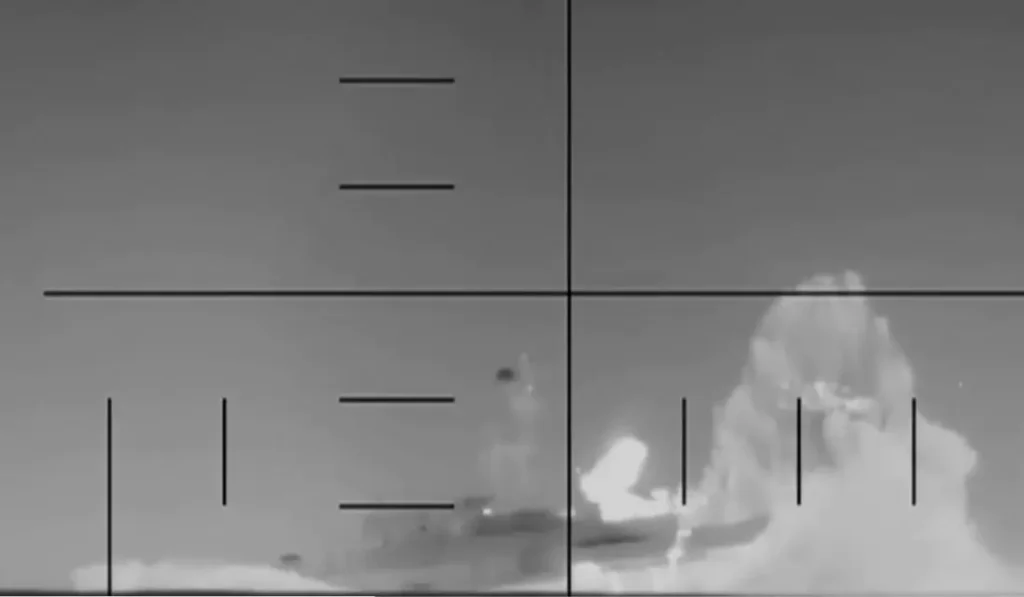 VIDEO | US submarine sinks Iranian frigate in Indian Ocean