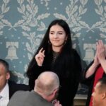 Saige Blair, the young victim of sexual harassment and abuse whom Trump has turned into a symbol of his anti-trans agenda