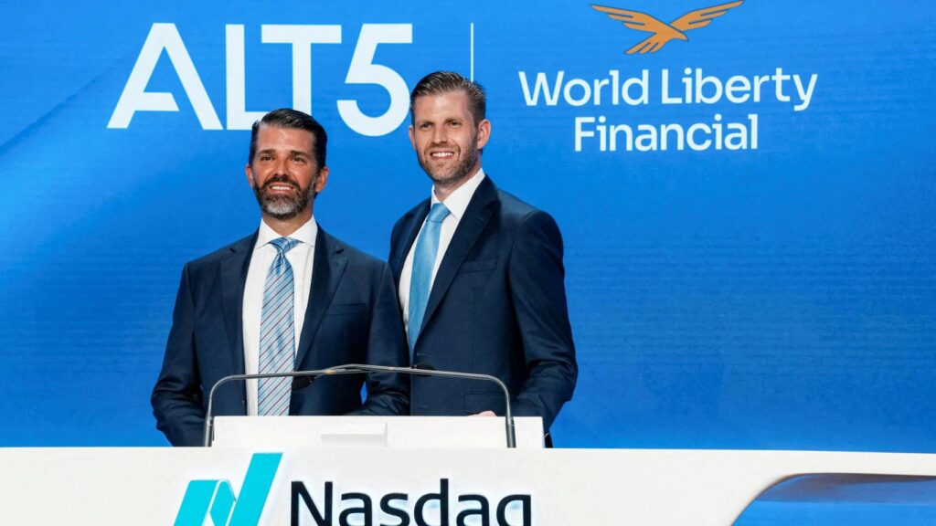 Trump’s children take advantage of the war in Iran to sell interceptor drones from one of their companies to Gulf countries