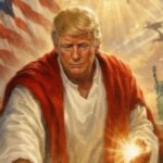 Trump reverses course and removes the image made with AI in which he compares himself to Jesus Christ from his networks