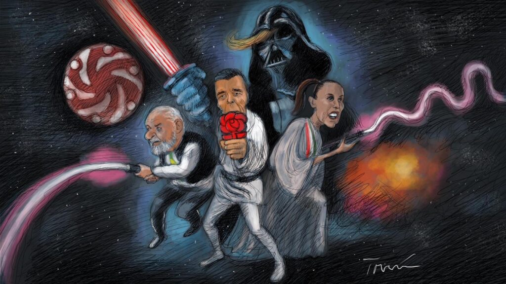 Lula and Petro follow in Xi Jinping’s footsteps and encourage Sánchez to remain in the “trench” against Trump