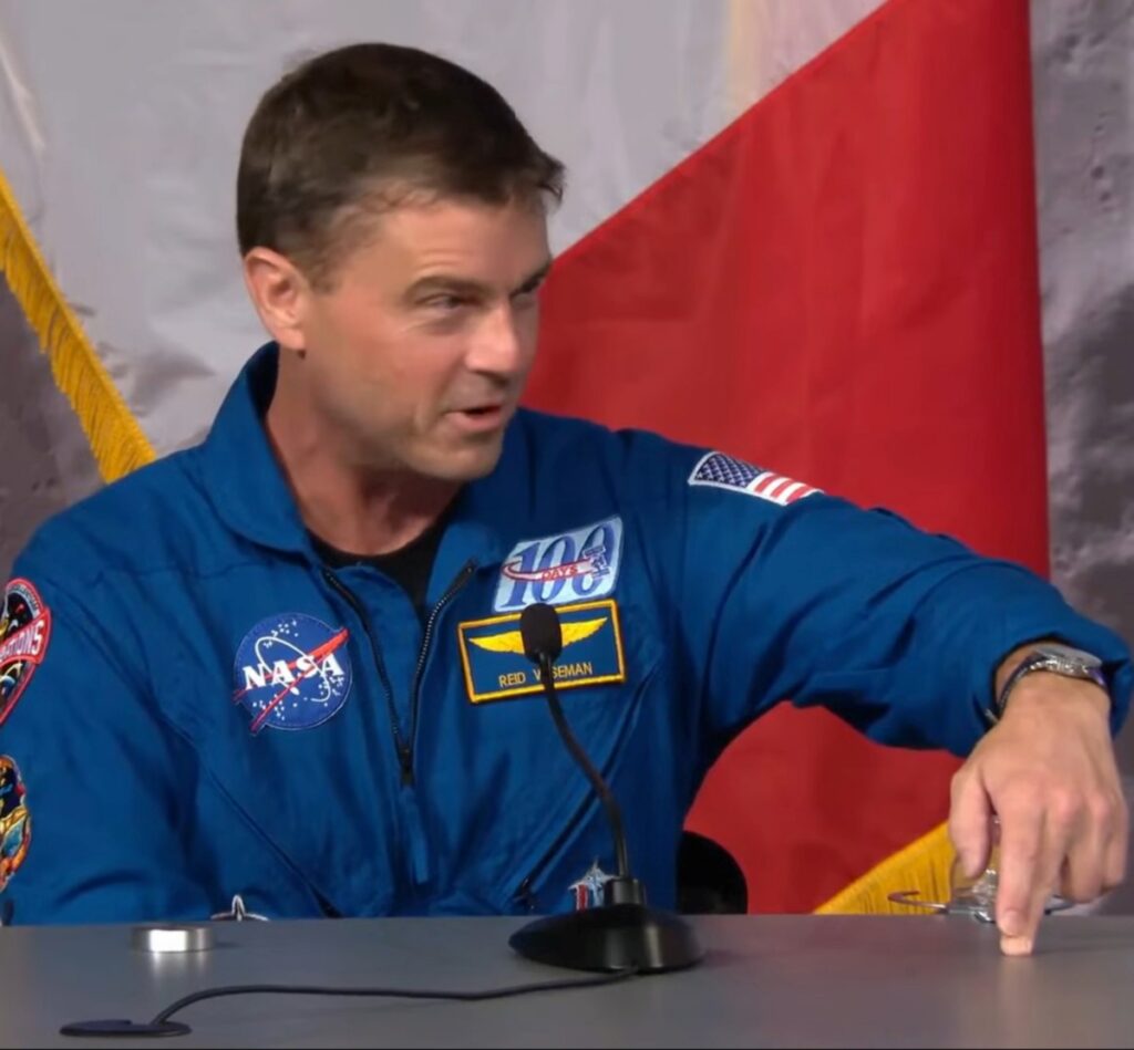 The ventilation system failed on Artemis II