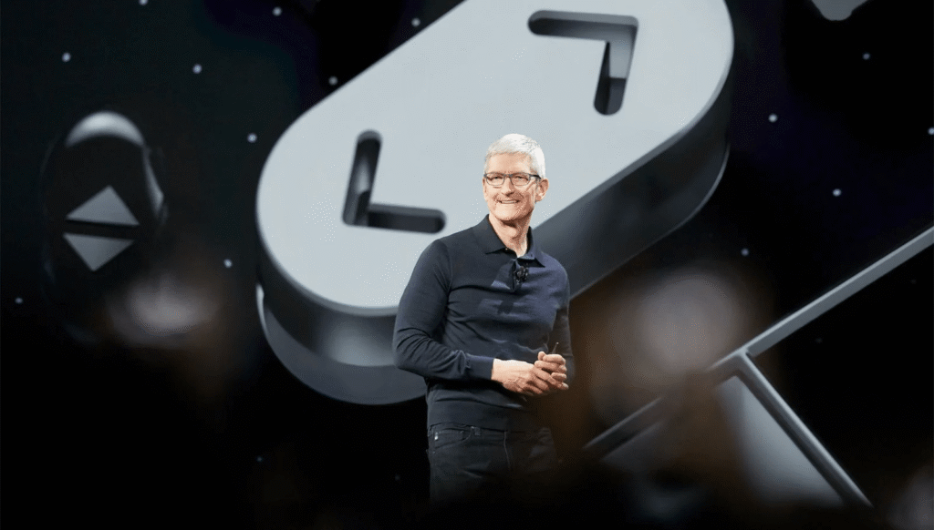 Tim Cook steps down as CEO